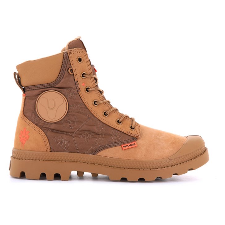 Bottes Palladium Pampa X Destiny WPN Femme Marron | FR FZX367K